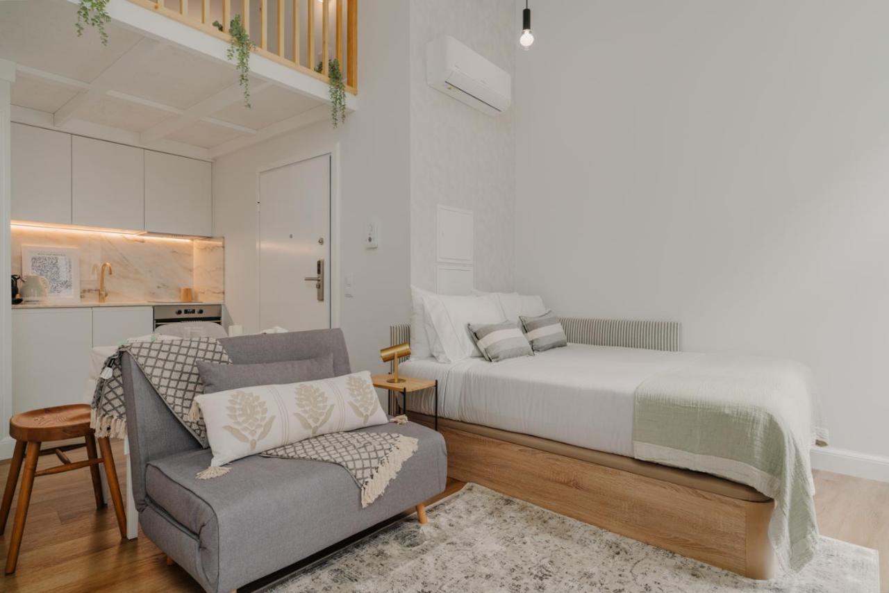 Ferienwohnung Charming Central Studio With Ac, Next To Metro Station Porto Exterior foto
